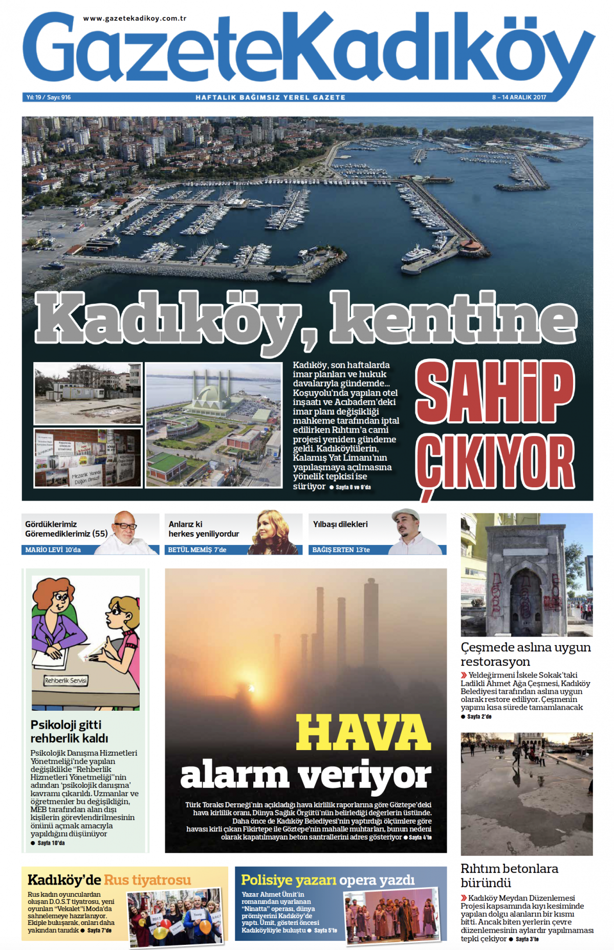 Gazete Kadıköy - 916. SAYI